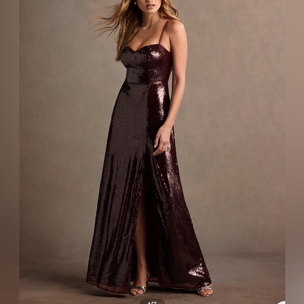 Azazie Atelier DARIA CABERNET MAXI DRESS